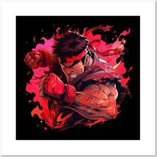 ryu Posters and Art